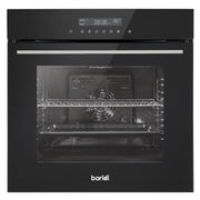 Baridi Integrated Fan-Assisted Electric Oven 60cm 72L Capacity - Black Baridi - Dynamic Drive