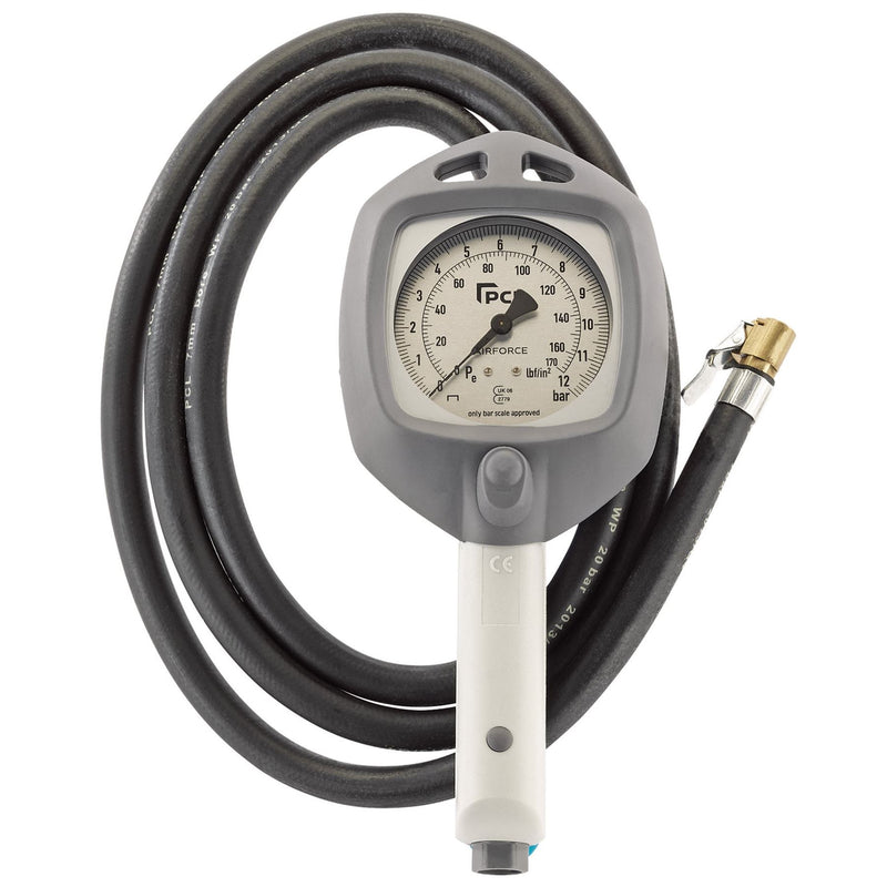 Draper PCL Airforce Analogue Tyre Inflator 42599 Draper - Dynamic Drive