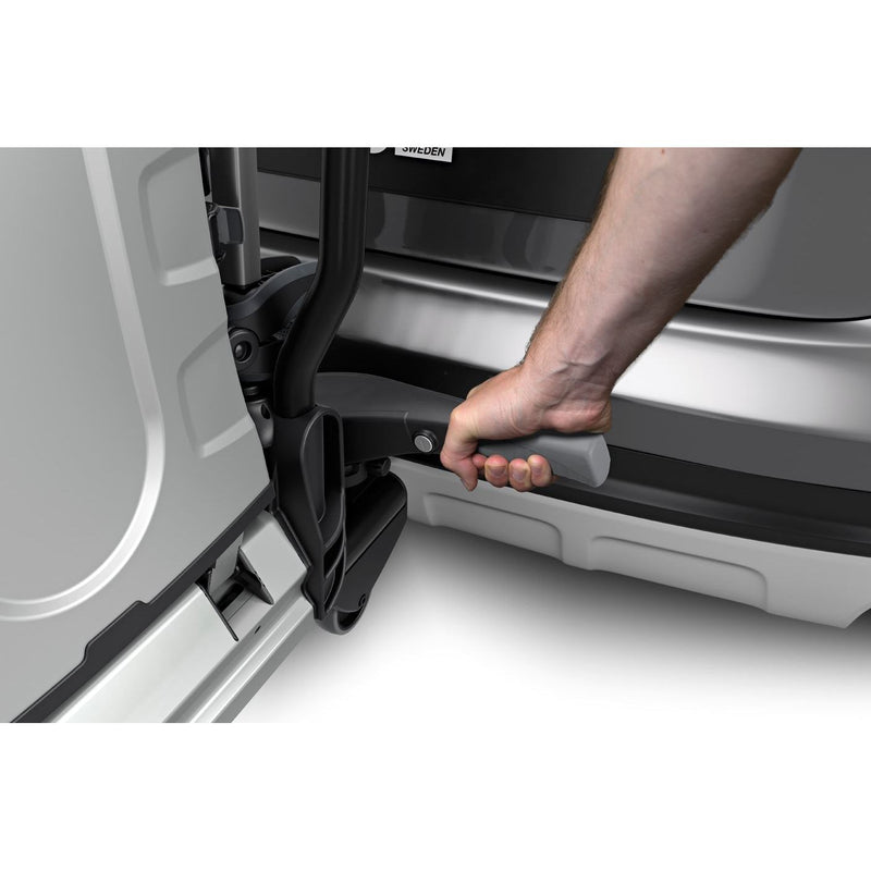 Thule EasyFold XT three-bike platform towbar bike rack black/aluminium Towbar Bike Rack Thule - Dynamic Drive