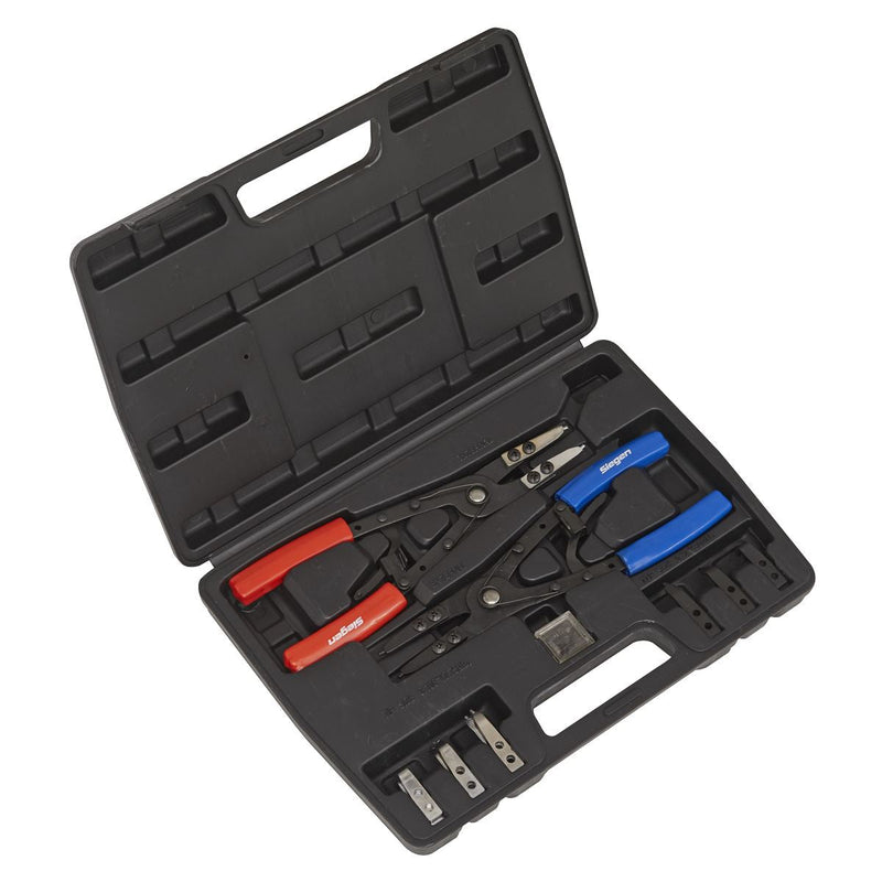 Sealey Circlip Pliers Set Internal/External 265mm S0553 Sealey - Dynamic Drive