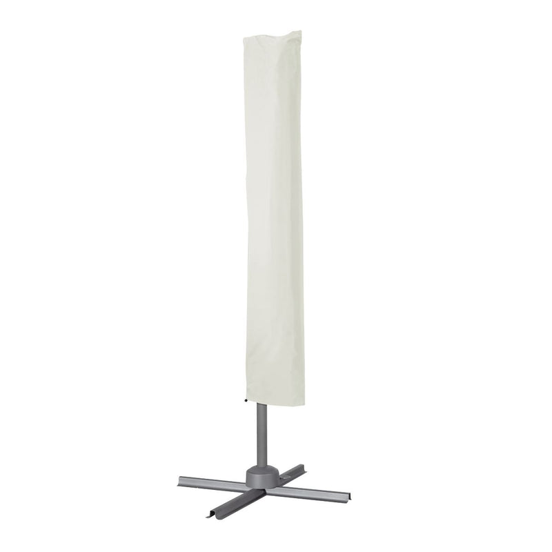 Dellonda Cantilever Parasol with 360 Rotation, Tilt & Cover 3m - Cream Dellonda - Dynamic Drive