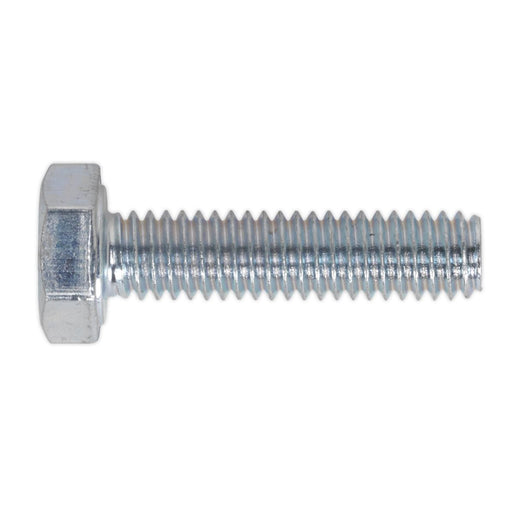Sealey HT Setscrew M4 x 10mm 8.8 Zinc DIN 933 Pack of 50 SS410 Sealey  - Dynamic Drive