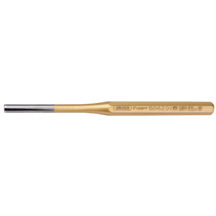 Draper Octagonal Parallel Pin Punch, 6 x 150mm 51702 Draper - Dynamic Drive
