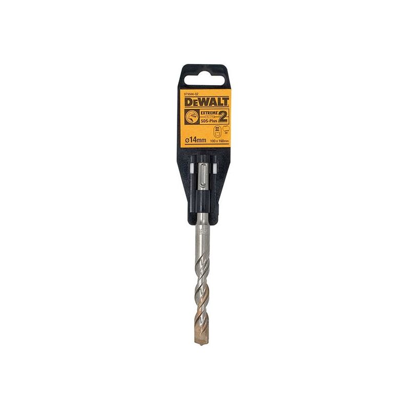 Dewalt Power Tools SDS Plus EXTREME 2® Drill Bit 14 x 160mm DeWALT Power Tools - Dynamic Drive