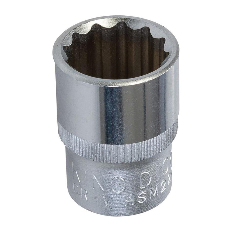 King Dick Socket SD 1/2" Metric 12pt 20mm King Dick - Dynamic Drive