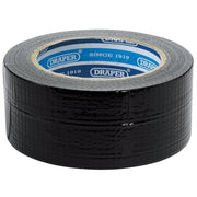 Draper Duct Tape Roll, 33m x 50mm, Black 49432 Draper - Dynamic Drive