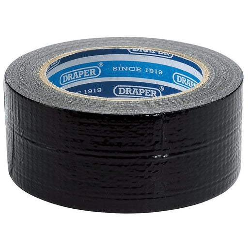 Draper Duct Tape Roll, 33m x 50mm, Black 49432 Draper - Dynamic Drive