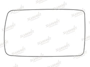 Summit Stick-On Anti Dazzle Mirror Glass fits Alfa 155 LHS Summit - Dynamic Drive