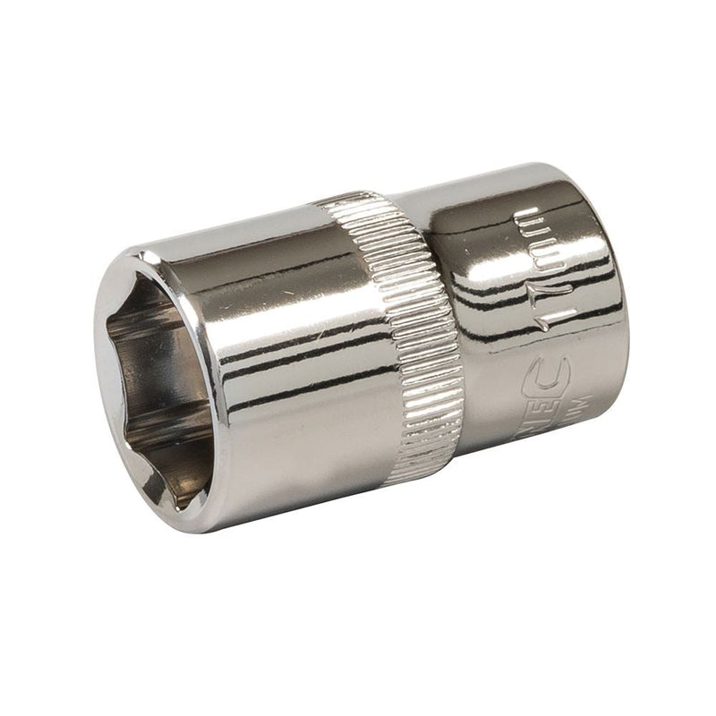 Silverline Socket 1/2" Drive 6pt Metric 17mm Silverline - Dynamic Drive