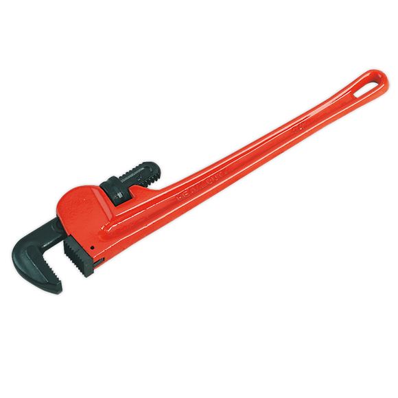 Sealey Pipe Wrench European Pattern 610mm Cast Steel AK5112 Sealey  - Dynamic Drive