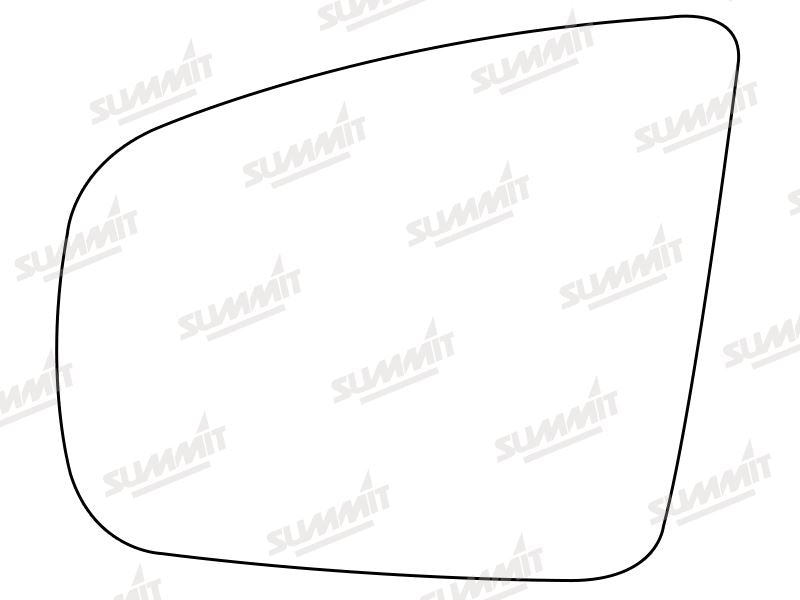 Summit Heated Base Plate With Blind Spot Mirror Glass fits BMW X5 LHS Summit - Dynamic Drive