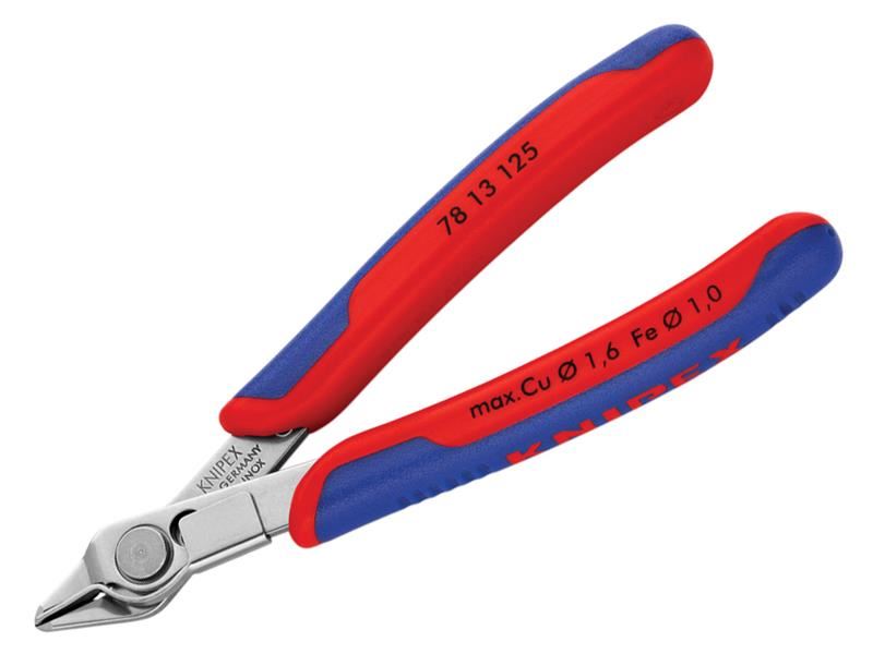 Knipex Electronic Super Knips® with Lead Catcher Multi-Component Grip 125mm Knipex - Dynamic Drive