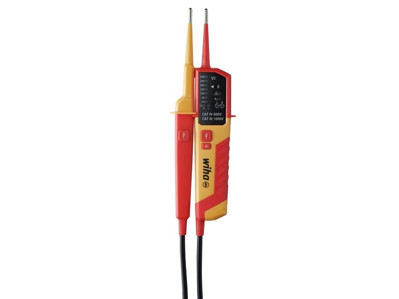 Wiha Voltage and Continuity Tester 12-1,000 V AC, CAT IV Wiha - Dynamic Drive