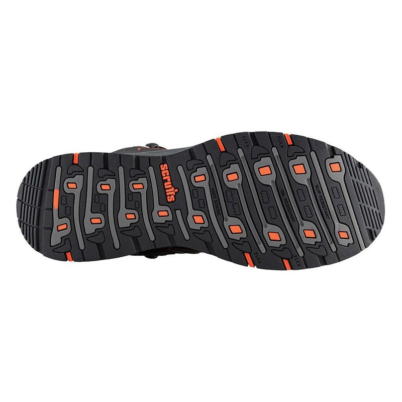 Scruffs Glide Safety Boot Black / Orange Size 10.5 / 45 Scruffs - Dynamic Drive