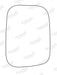 Summit Stick-On Commercial Mirror Glass fits Nissan Urvan RHS 79 to 95 Summit - Dynamic Drive