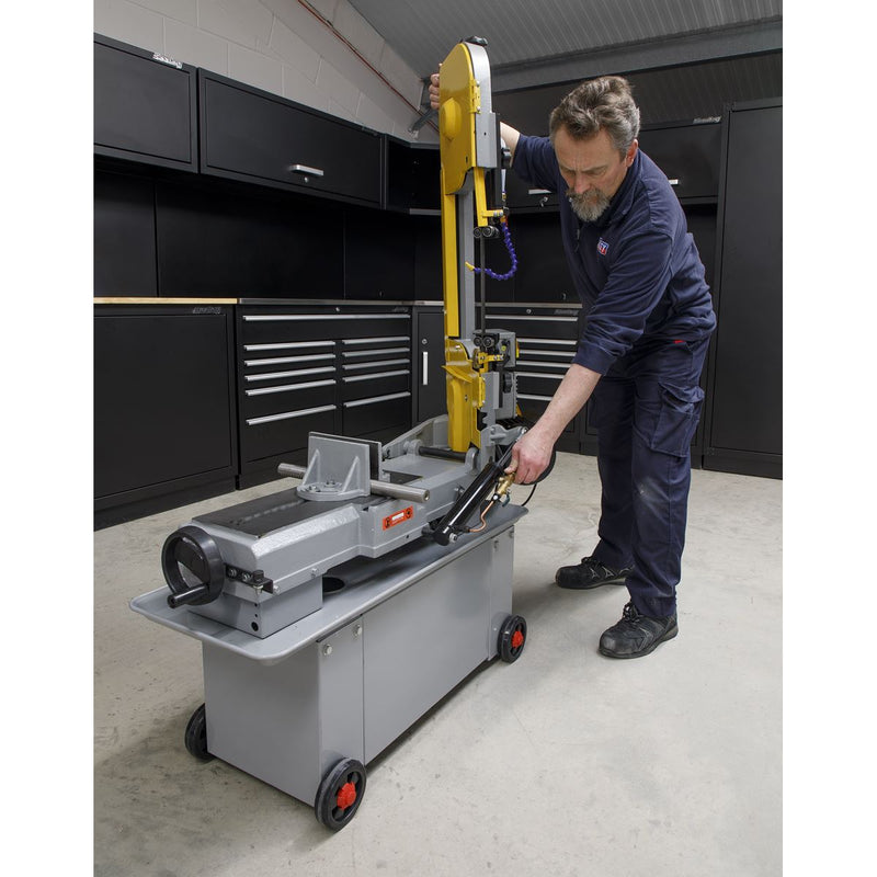 Sealey Bandsaw 300mm Horizontal Hydraulic Arm SM35CE Sealey - Dynamic Drive