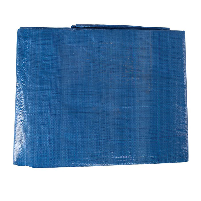 Silverline Tarpaulin Cut 3.6 x 4.8m / Actual 3.45 x 4.7m Silverline - Dynamic Drive
