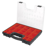 Sealey Parts Storage Case with 20 Removable Compartments APAS2R Sealey - Dynamic Drive