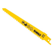 Dewalt Power Tools Bi-Metal Reciprocating Blade for Wood Cordless 152mm Pack of 5 DeWALT Power Tools - Dynamic Drive