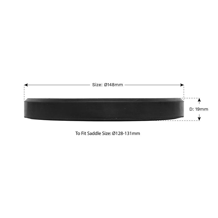 Sealey Safety Rubber Jack Pad Type A JP04 Sealey - Dynamic Drive