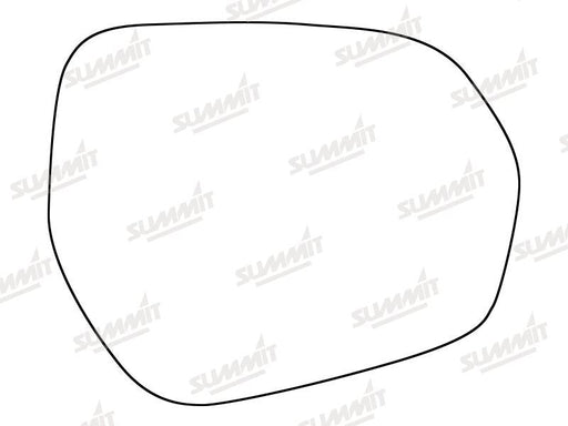 Summit Stick-On Standard Mirror Glass fits Ford Fiesta 17 on RHS Summit - Dynamic Drive