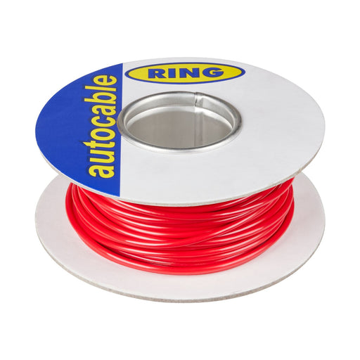 Ring Automotive RC0128R Cables, 44/0.30 mm, 30 m, Red Ring Automotive - Dynamic Drive
