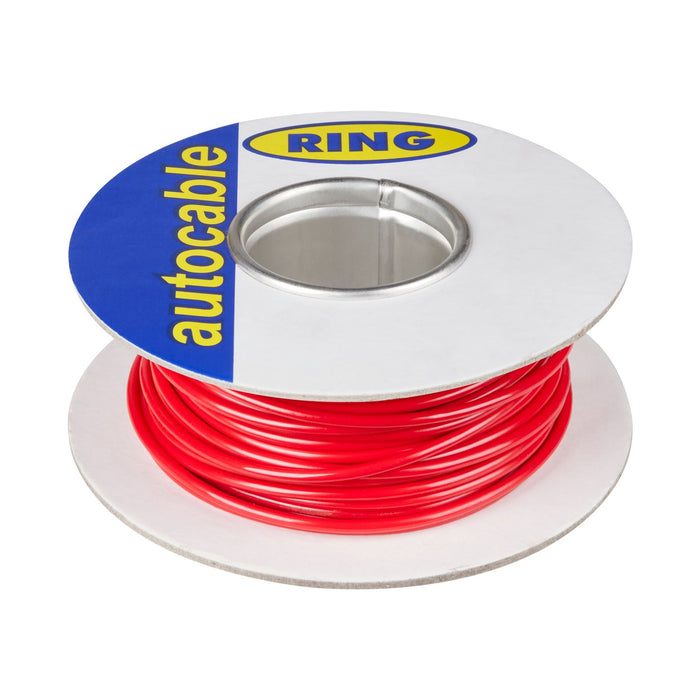 Ring Automotive RC0128R Cables, 44/0.30 mm, 30 m, Red Ring Automotive - Dynamic Drive