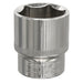 Sealey WallDrive Socket 29mm 1/2"Sq Drive Fully Polished SP1229 Sealey - Dynamic Drive
