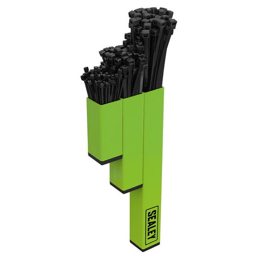 Sealey Magnetic Cable Tie Holder Hi-Vis Green APCTHHV Sealey - Dynamic Drive