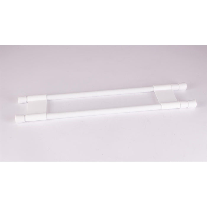 2 x Caravan Motorhome Boat RV Cupboard Fridge Double Retaining Bars 40.5 - 71cm Via Mondo  - Dynamic Drive