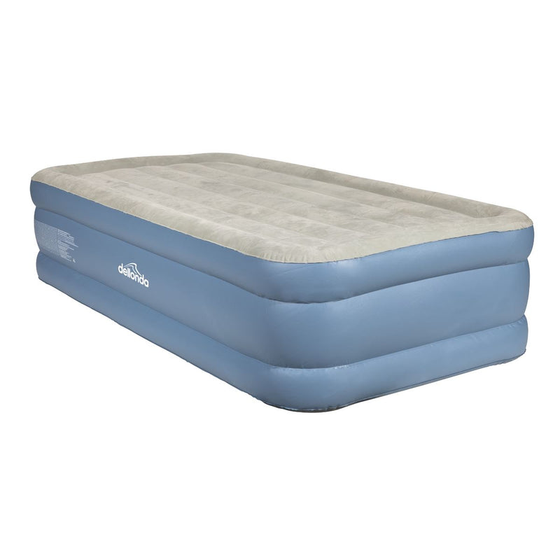 Dellonda Raised Air Bed with Built-in Electric Pump & Storage Bag - Single Dellonda - Dynamic Drive