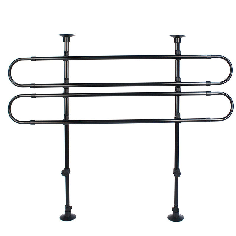 Universal Pet Dog Guard Car Estate Van Adjustable In Black Tube Bars Sakura  - Dynamic Drive