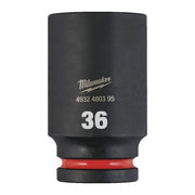 Milwaukee 36Mm 3/4 Impact Socket Deep-1Pc Ne 4932480395 Milwaukee - Dynamic Drive