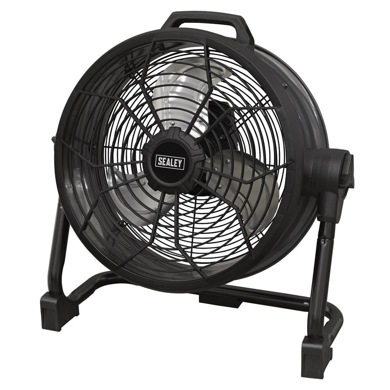 Sealey 2-in-1 Cordless/Corded High Velocity Drum Fan 16" 230V/20V SV20 Series Sealey - Dynamic Drive
