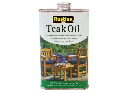 Rustins Teak Oil 1 litre Rustins - Dynamic Drive