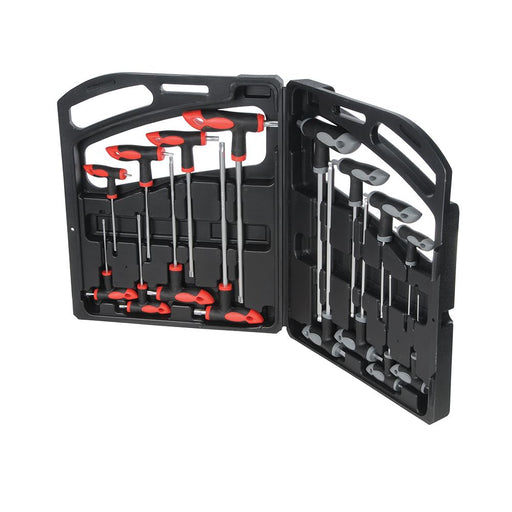 Silverline T-Handle Wrench Set 16pce 16pce Silverline - Dynamic Drive