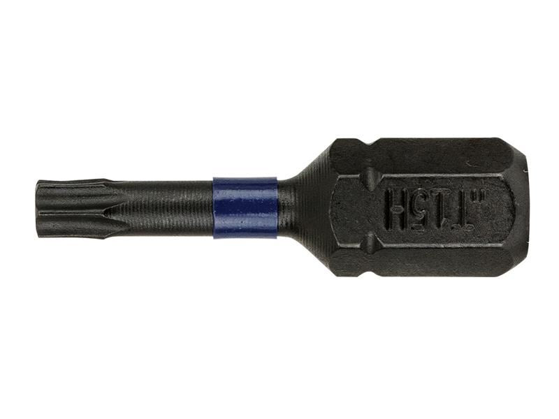 Irwin® Impact Pro Performance Screwdriver Bits TX15 25mm (Pack 2) IRWIN® - Dynamic Drive