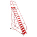 Sealey Mobile Safety Steps 14-Tread MSS14 Sealey - Dynamic Drive