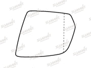 Summit Stick-On Aspheric Mirror Glass fits Mercedes W164/ X164 08-12 LHS Summit - Dynamic Drive