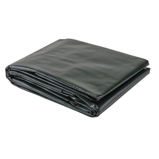 Draper Heavy-Duty Polyethylene Tarpaulin, 4 x 6m, Green 13488 Draper - Dynamic Drive