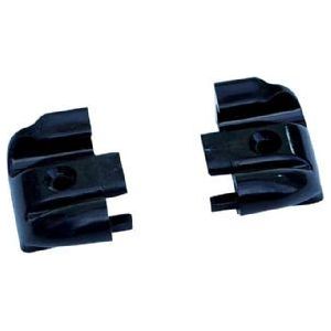 Window Rail End Cap Black Polyplastic (2) 812627 UK Camping And Leisure - Dynamic Drive