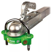 SAS Green Hitchlock Caravan Trailer Universal Hitch Coupling Tow Ball Lock Security SAS - Dynamic Drive