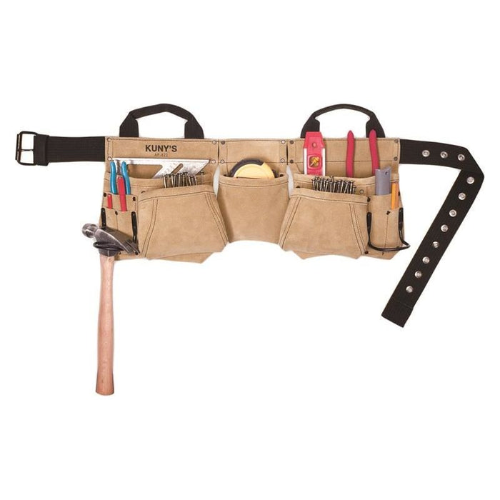 Kuny'S AP-622A Carpenter's Apron Split Grain Leather Kuny's - Dynamic Drive