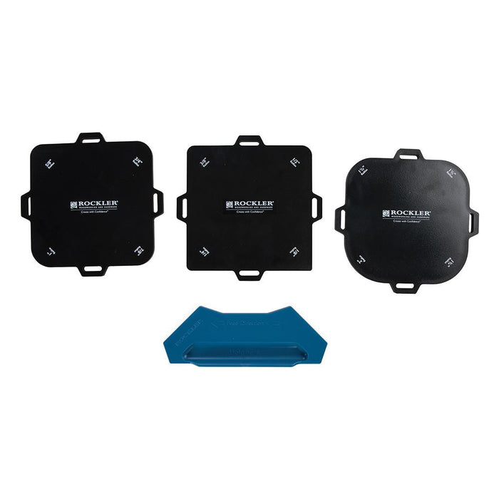 Rockler Corner Radius Routing Templates 4pce 1/8 - 1' Radii Rockler - Dynamic Drive