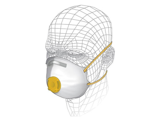 Vitrex Premium Valved Power Tool & MDF Respirator P2 Vitrex - Dynamic Drive