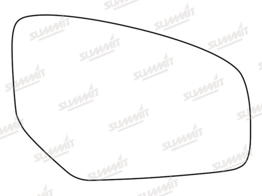 Summit Stick-On Standard Mirror Glass fits Honda Civic RHS Summit - Dynamic Drive