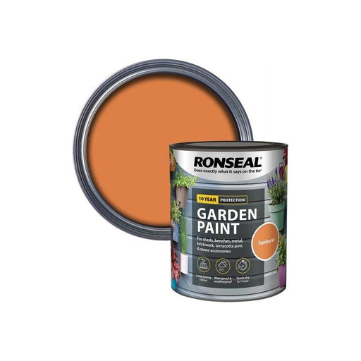 Ronseal Garden Paint Sunburst 750ml Ronseal - Dynamic Drive