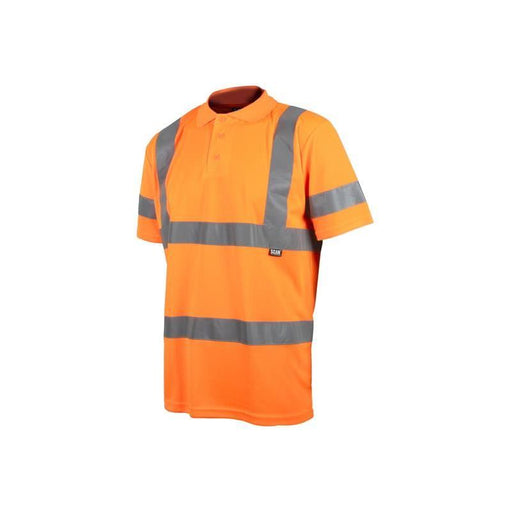 Scan Hi-Vis Polo Shirt Orange - M (40in) Scan - Dynamic Drive