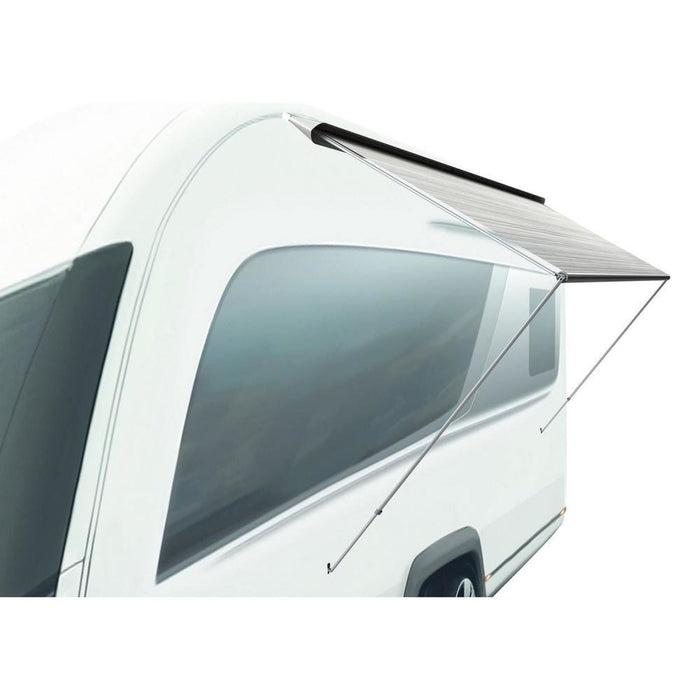 Fiamma Grey Caravanstore 280 XL Royal Grey Fabric (07740C01R) Manual Awning Rail Fiamma - Dynamic Drive