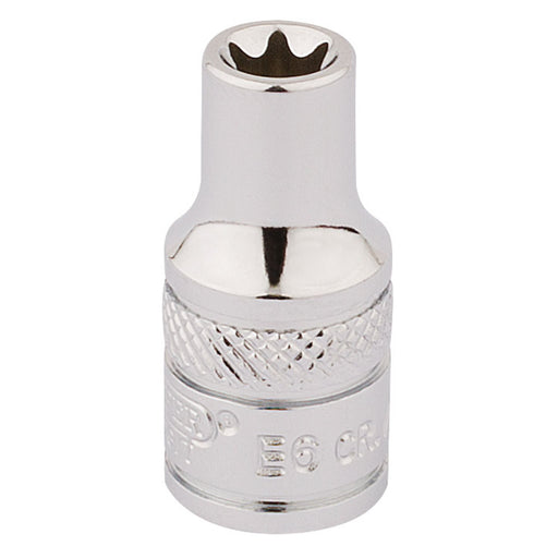 Draper TX-STAR Socket, 1/4" Sq. Dr., E6 34066 Draper - Dynamic Drive